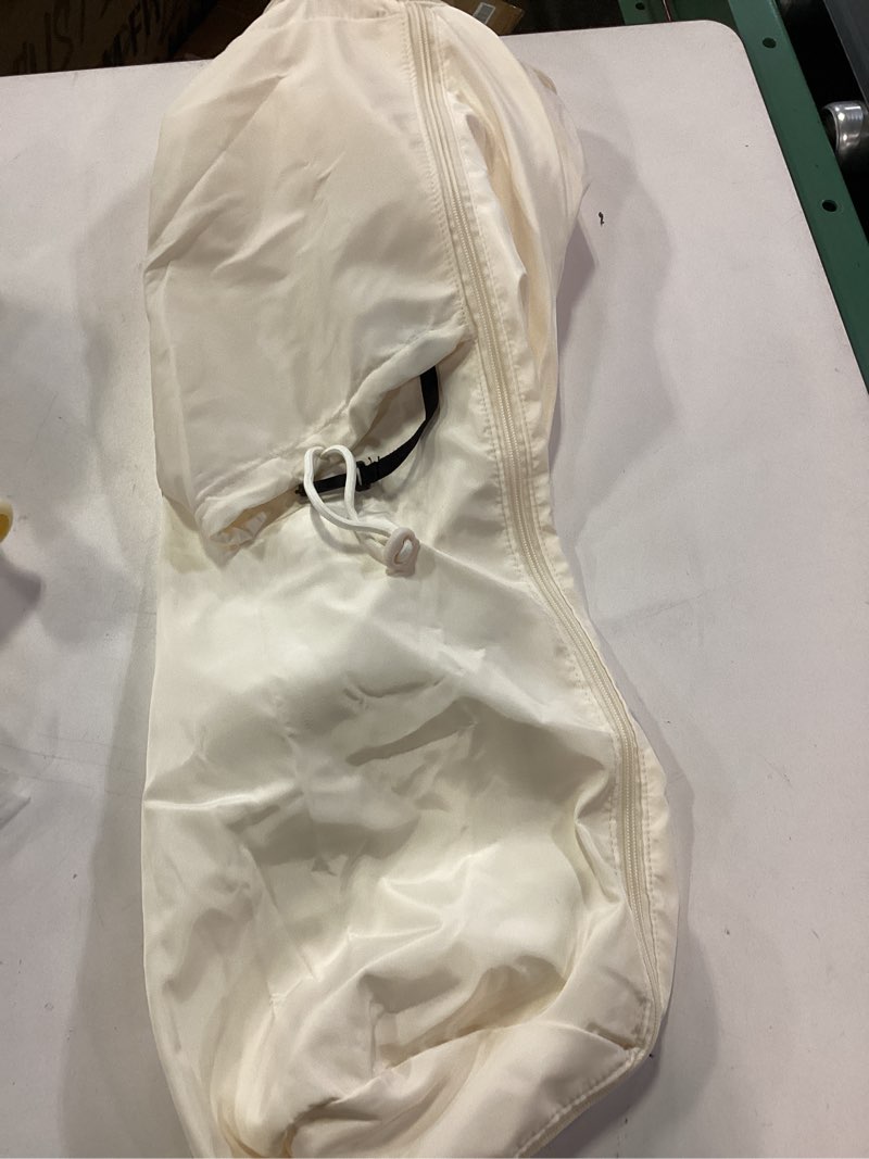Condition photo showing Good Condition for sportsnew Yoga Mat Bag, Full Zip Cargo Yoga Mat Carrier Bag with Drawstring Water Bottle Pocket and Bottom Wet Pocket, Exercise Yoga Mat Carrier Holder Multi-Functional Storage Bag Patent Pending Beige