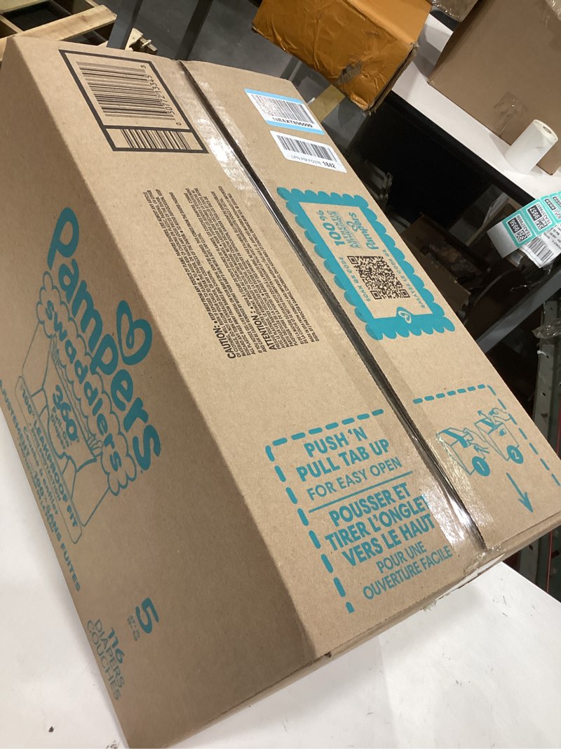 pampers 116 ct size 5