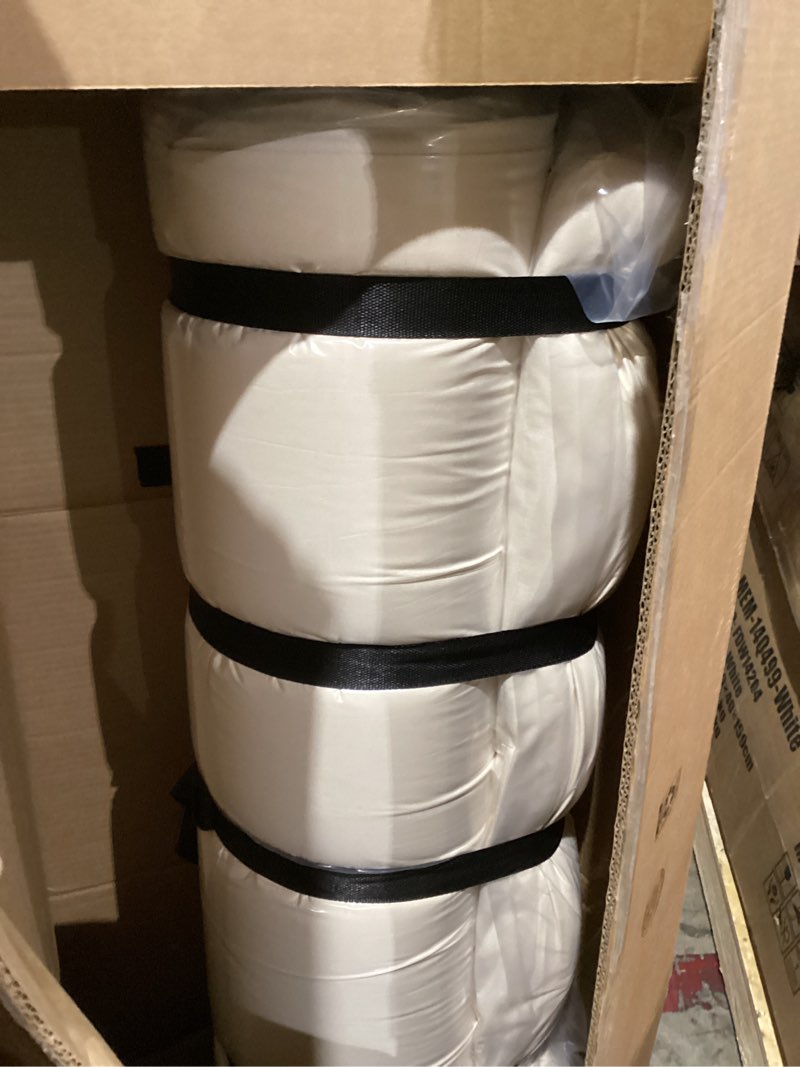 Condition photo showing New/Like New for Luoxiao Folding Sofa Bed Convertible Sleeper Chair with Pillow Fold Out Couch Memory Foam Floor Mattress Portable Futon Sofa Bed Lazy Sofa for Living Room/Dorm/Guest Room/Home Office, Twin, Off White