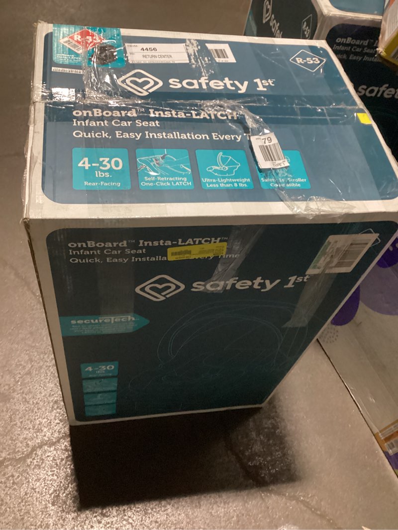 Condition photo showing Good Condition for safety first on board insta latch car seat 