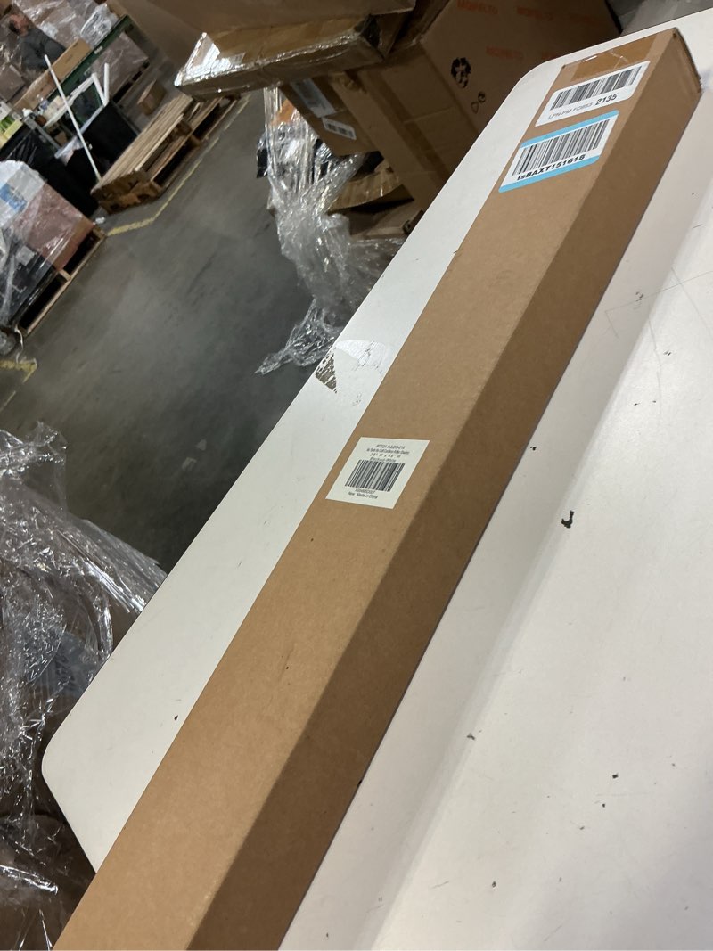 Condition photo showing New/Like New for lazblinds no drill blinds for indoor windows, blackout roller shades, cordless window blackout blinds, thermal insulated fabric uv protection for home and office, 28" w x 48" h, white blackout-white 28" w x 48" h