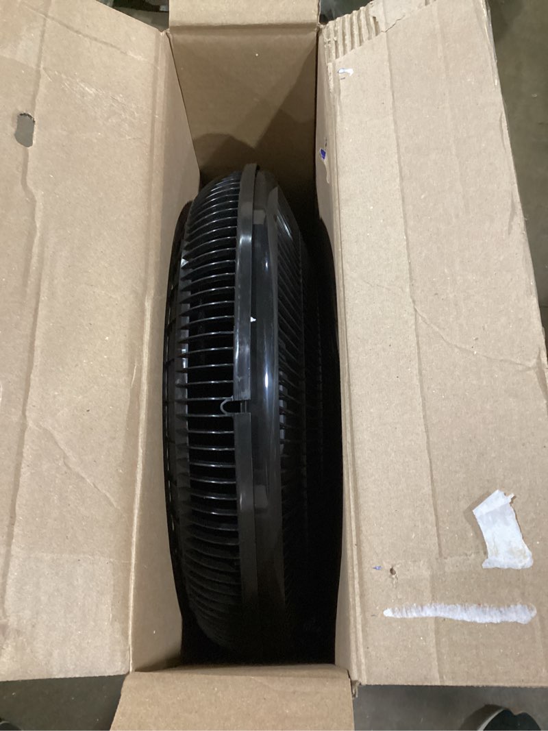 Condition photo showing As Is for lasko 16" oscillating adjustable pedestal fan with 3-speeds, s16500, black