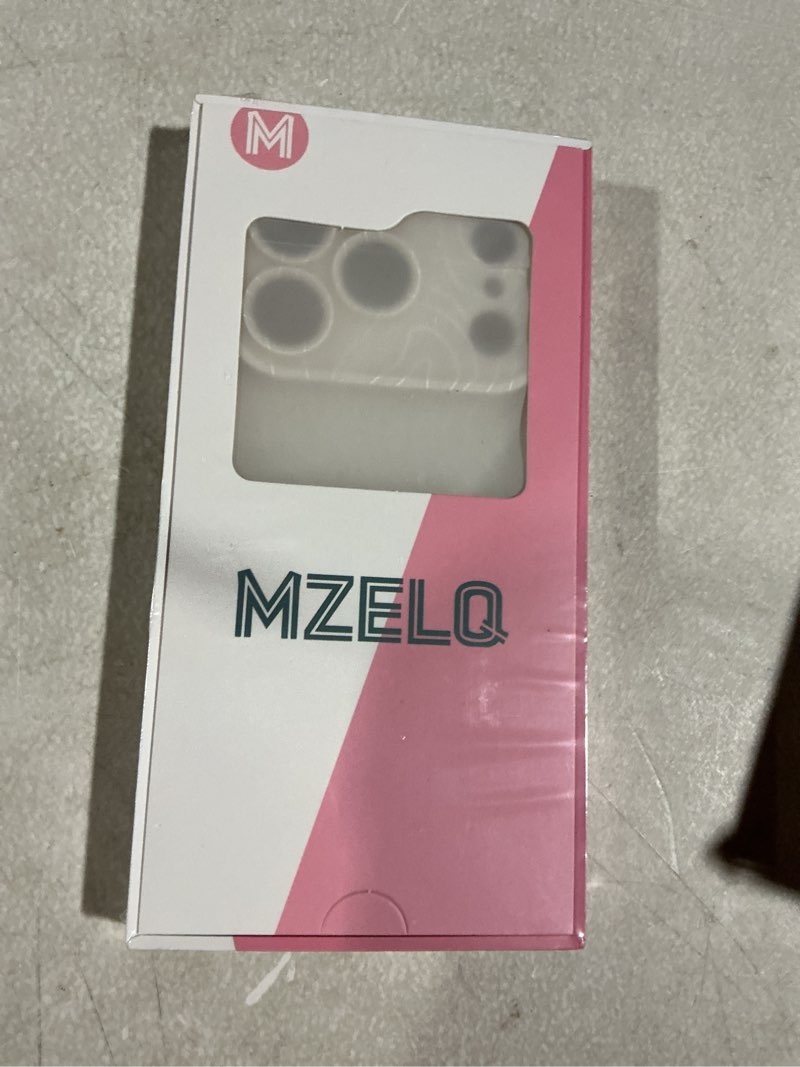 Condition photo showing New/Like New for MZELQ for iPhone 17 Pro Case 2025 Case, Silicone Wave Ripple Cute Pattern, Camera Protection Soft Slim Shockproof for Girls Women -White iPhone 17 Pro White-Wave Ripple