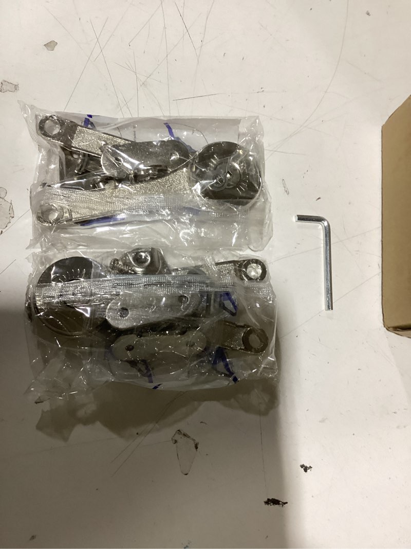 Condition photo showing New/Like New for toy box hinges soft close - lid support heavy duty chest soft close hinges for wooden box, support 50lb/2pcs (apffsy)