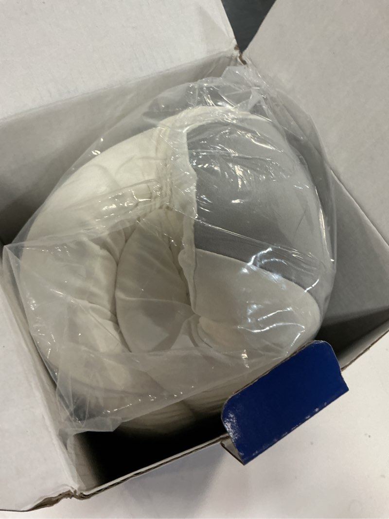 Condition photo showing Good Condition for cervical neck pillow, memory foam pillows with neck support, ear piercing pillow, orthopedic bed pillow for earplugs&headphones, gray white gary white
