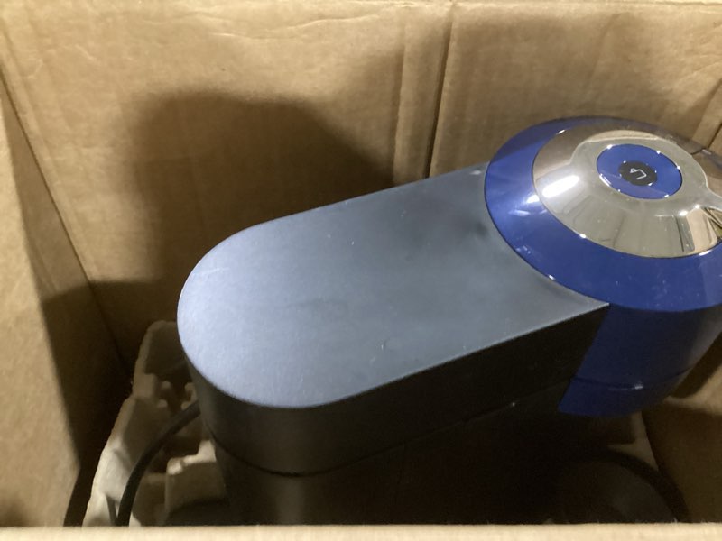 Condition photo showing As Is for nespresso vertuo next coffee and espresso maker by breville, navy machine only navy
