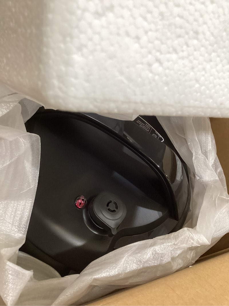 Condition photo showing Good Condition for comfee’ 12-in-1 electric pressure cooker, instant multi, non-stick pot, yogurt maker, rice cooker, slow, sauté steamer, pressure cooker 6 quart black black 6 quarts