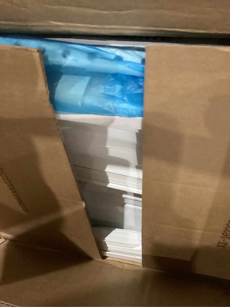 Condition photo showing As Is for Frigidaire 5,000 BTU Window-Mounted Air Conditioner, Cools Up to 150 Sq. Ft., Quiet Operation, Effortless Temperature Control, 2 Fan Speeds, Auto Restart, White 5,000 BTU Mechanical Controls