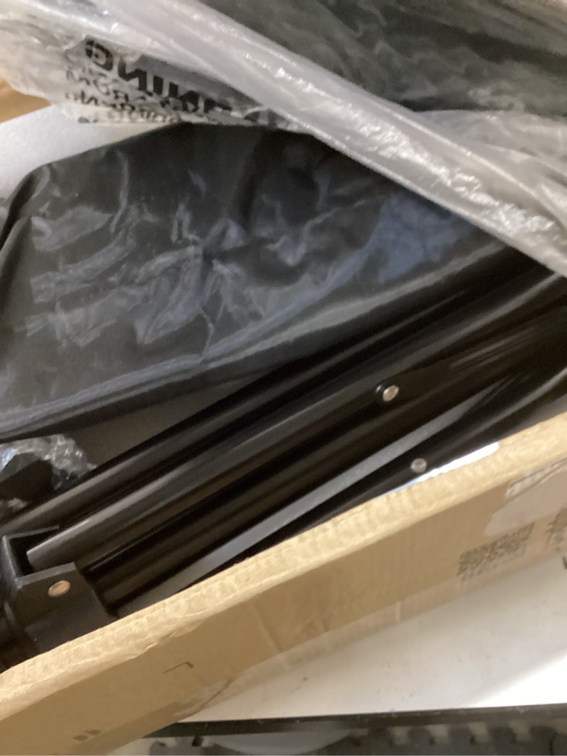 Condition photo showing Good Condition for cahaya music stand for sheet music - dual-use converts to desktop stand portable& foldable 31.4-57in height adjustable sturdy to holds thick book or tablet include carrying bag sheet music folder clip standard version black