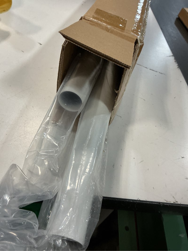 Condition photo showing Good Condition for allzone mechanical lock tension curtain rod for renters & apartment upgrades, 40 to 86 inch, no-drill no-slip tension rod hold up to heavy drapes, perfect for window, bathroom, patio & room divider white 40-86 inches