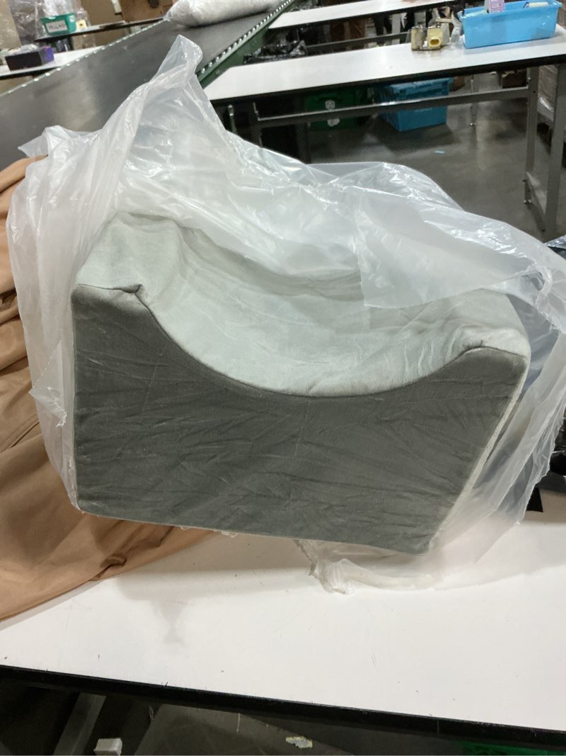 Condition photo showing Good Condition for lightease memory foam leg support and elevation pillow w/dual handles for surgery, injury, or rest single leg