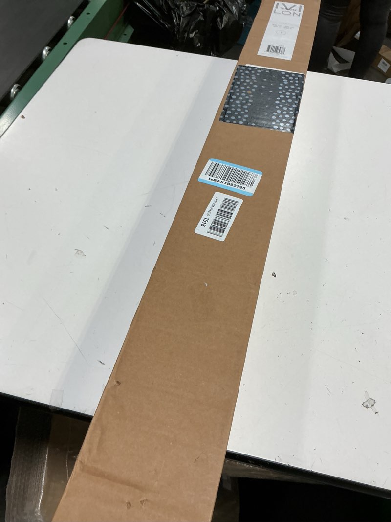 Condition photo showing Good Condition for ivilon window curtain rod end cap - 1 inch pole. 120 to 240 inch. warm gold 120 to 240 in.