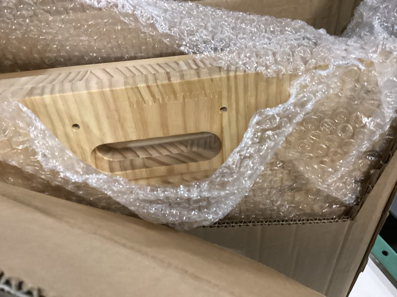 Condition photo showing Good Condition for 7 Tiers Cookie Sheet Organizer for Cabinet, Wooden Tray Dividers for Kitchen Cabinets Baking Sheet Pan Organizer, for Heavy Pans, Cutting Board, Bakeware, Kitchen Cupboard Storage, Solid Wood Natural Wood Medium(14''W)