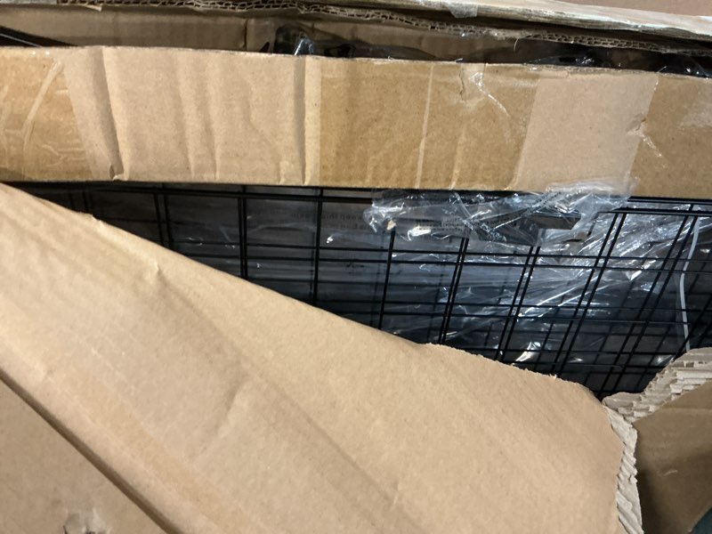 Condition photo showing Good Condition for vevor 2' x 5.6' grid wall panels tower, 2 packs wire gridwall display racks with t-base floorstanding, double side gridwall panels for art craft shows, retail display with extra clips and hooks
