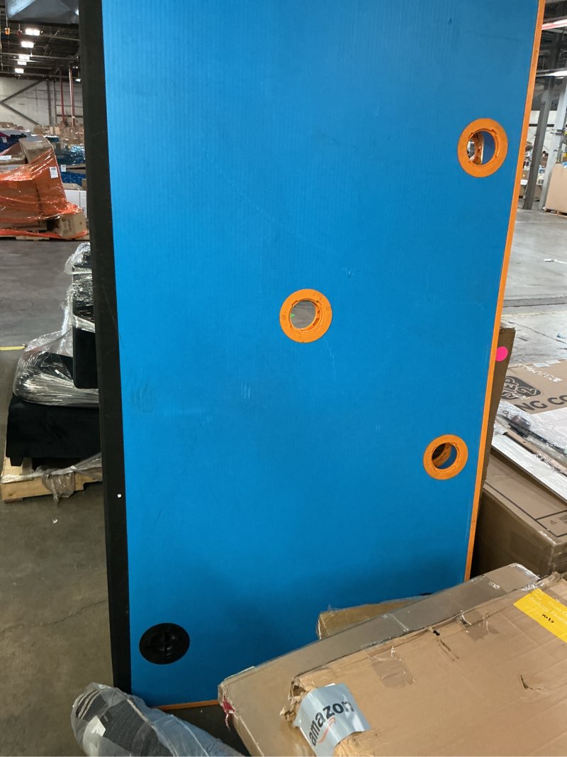 Condition photo showing As Is for Large Blue Plastic Folding Panel