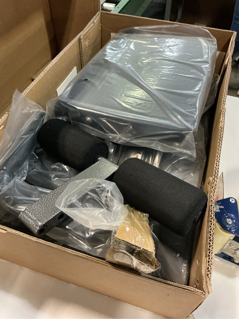 Condition photo showing Good Condition for FITKS360 Roman Chair Hyperextension Bench – Adjustable Back Extension Machine for Glutes, Hamstrings & Lower Back – Foldable Multi-Purpose Workout Equipment for Home Gym Black?Big Pad?