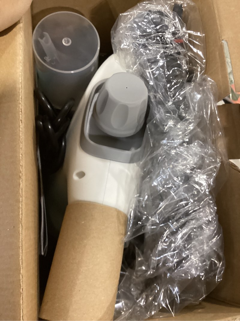 Condition photo showing Good Condition for handheld steam cleaner for home, pressurized portable steamer for cleaning with 15 accessories for multi-surface cleaning, floors, tiles, grout, kitchen, bathroom, couch & car(gray cap&gray handle) gray cap & gray handle