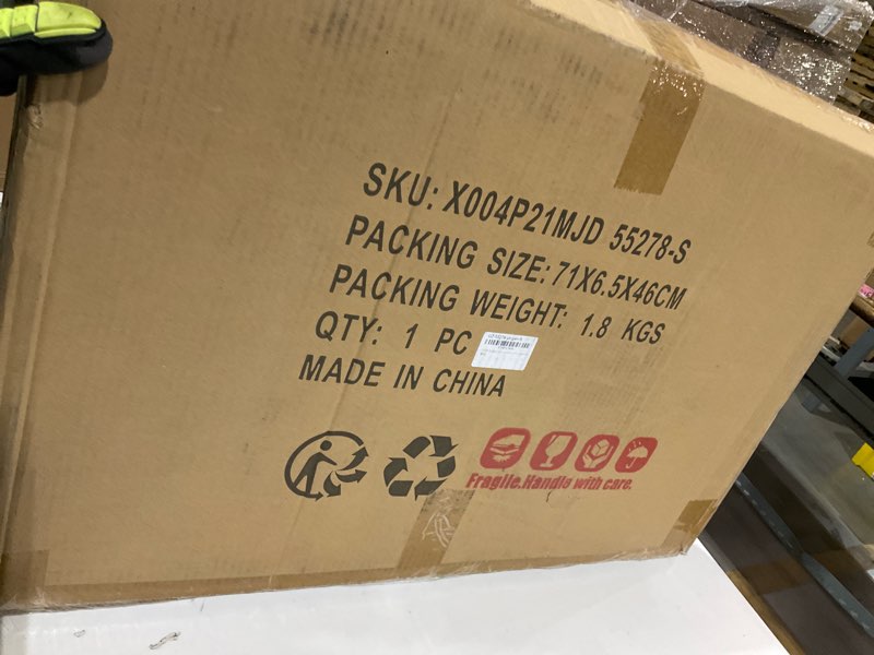 Condition photo showing Good Condition for wall clock, large gold wall clock for living room decor?unique office clocks battery operated?oversized modern wall art for bedroom,farmhouse,office wall decor 17.7 x 28.3 inches 17.7"x 28.3" gold ginkgo leaf