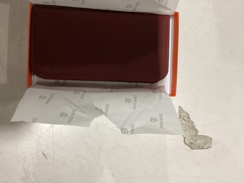 SHIELDON Genuine Leather Case Wallet for iPhone 17 Pro 5G 6.3" | RFID Blocking Credit Card Holder | 