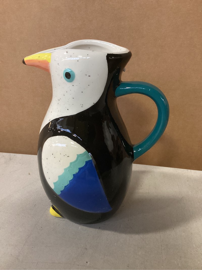 Ceramic Toucan Watering Vase - Bullseye's Playground. (Case pack of 3-pieces)