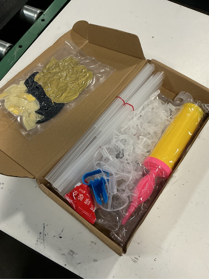 Condition photo showing New/Like New for toniful 4 set navy blue gold balloons stand balloon centerpieces for table | for graduation decorations 2026,prom,retirement,navy blue gold party decorations,homecoming,birthday decoration