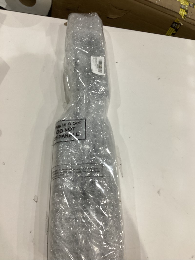 Condition photo showing As Is for Shimeyao Metal Shopping Bag Rack 51-71 Inch Adjustable Height Heavy Duty Bag Display Stand Holder for Vendors with 4 Foldable Arms for Malls, Boutique, Trade Show, Craft Fairs(Black)