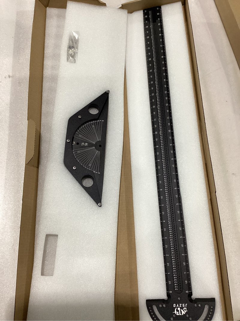 Condition photo showing New/Like New for Woodworking Scriber Marking Line Ruler,A Precision Auxiliary Drawing Tool That can be Adjusted and Used to Measure Angles