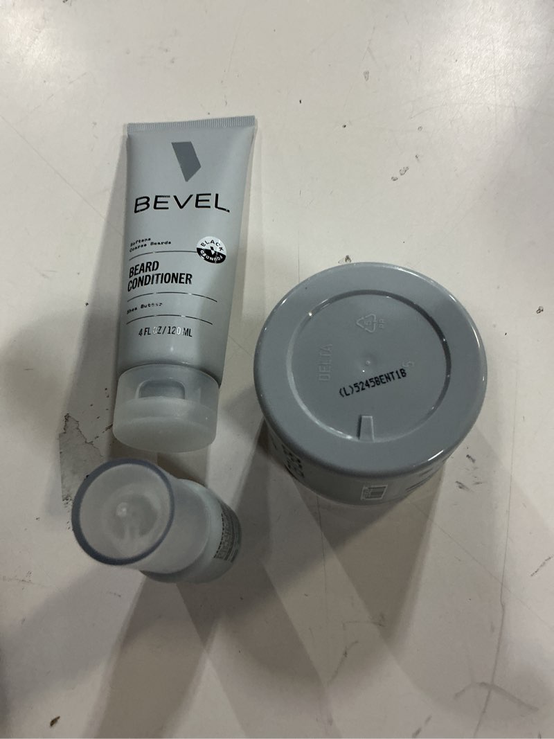 Condition photo showing Good Condition for Bevel Mens Beard Grooming Kit - Includes Beard Conditioner, Beard Balm and Beard Oil to Soften, Hydrate and Strengthen Beard and Reduce Skin Irritation and Redness (Packaging May Vary)