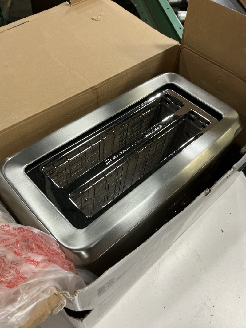 Condition photo showing Good Condition for breville bta730xl bit more toaster, 4 slice, brushed stainless steel