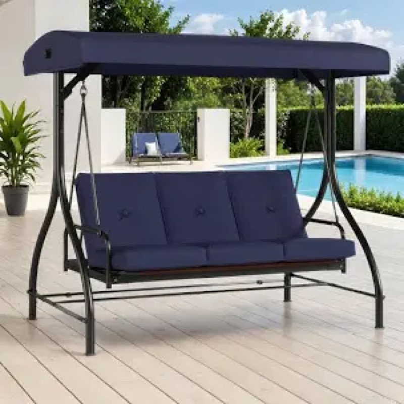 Yalissey 3-in-1 Outdoor Porch Swing 