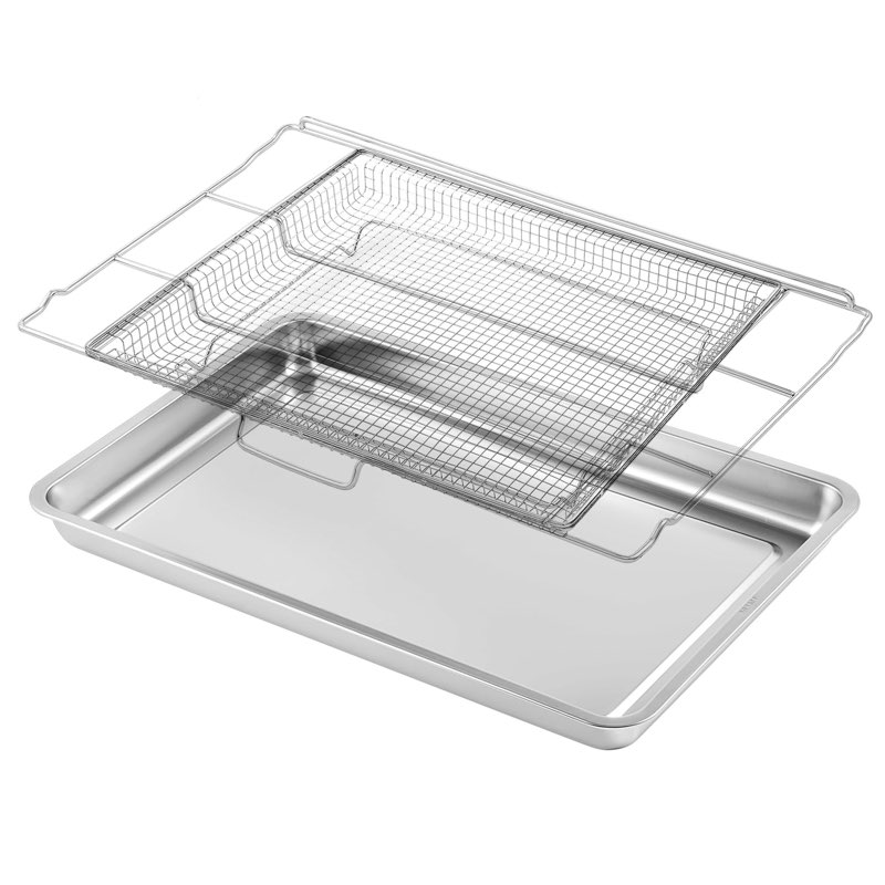 304 stainless steel frigpereaft air fryer tray