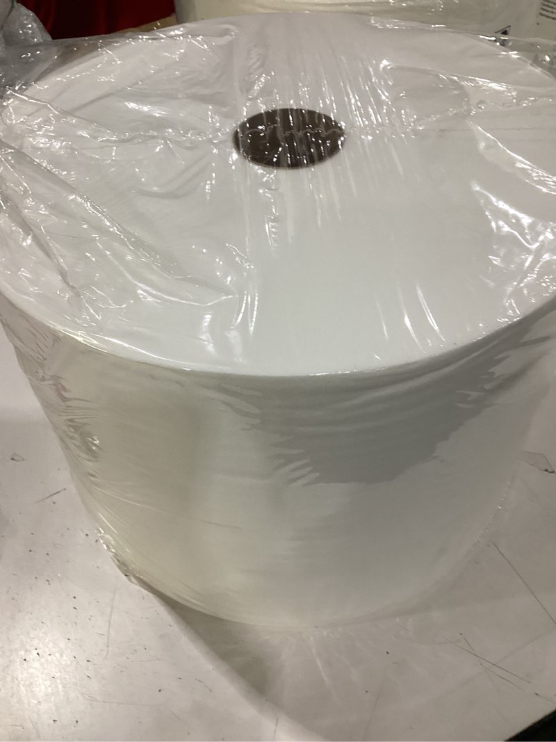 Condition photo showing New/Like New for wypall x50 disposable cloths (35015)  jumbo roll  9.8 x 13.4  white  1 100 sheets per roll