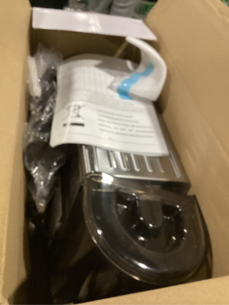 Condition photo showing Good Condition for atatix espresso machine with milk frother, 20 bar pressure espresso maker, with 44oz removable tank, compact stainless steel coffee machine for home, office, latte, cappuccino, macchiato, silver a-brushed silver