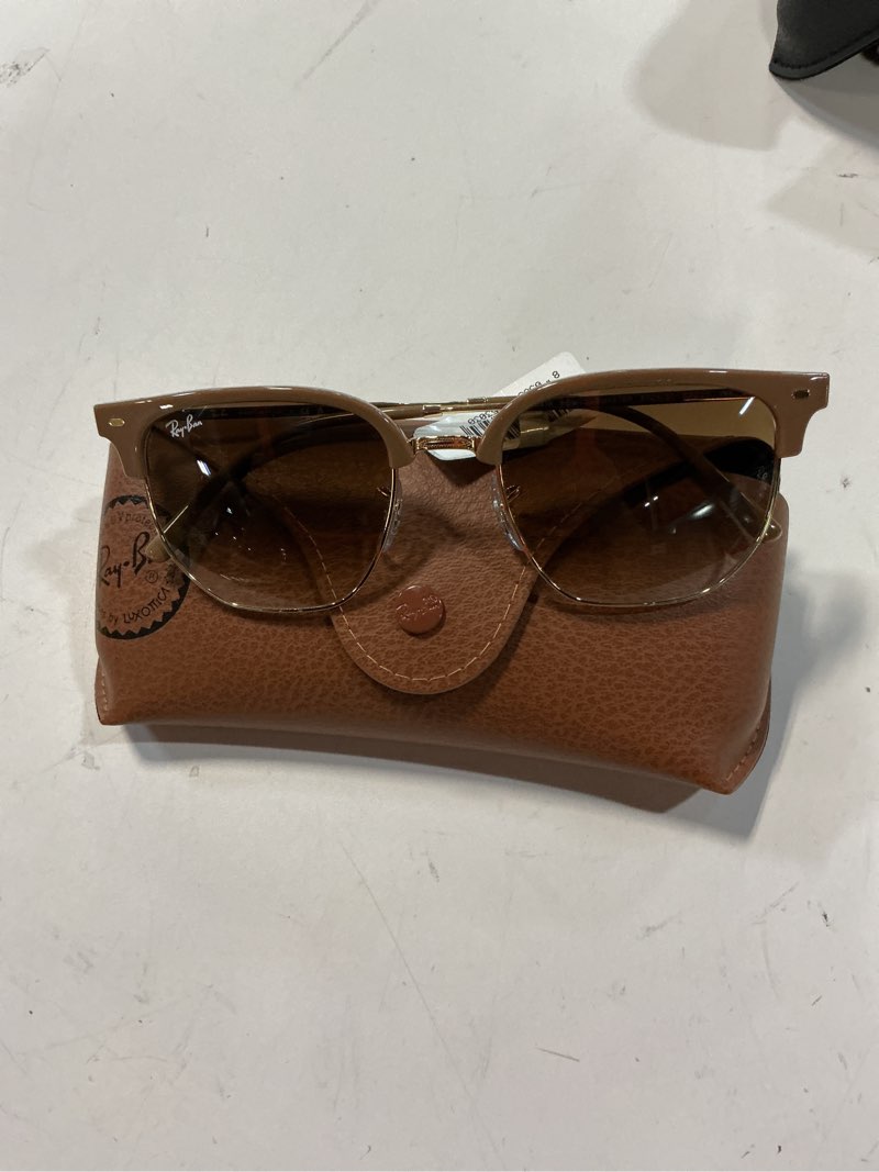 Condition photo showing Good Condition for ray-ban rb4416 new clubmaster square sunglasses for men for women