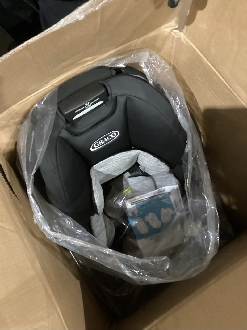 Condition photo showing Good Condition for Graco Slimfit 3-in-1 Convertible Car Seat, Ultra-Space-Saving Design, Jarret, Suitable for Rear and Forward-Facing, Highback Booster Seat with 10-Position Headrest