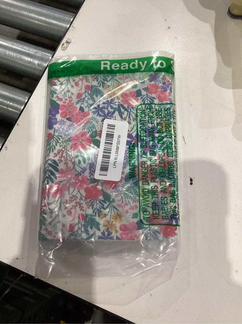 Condition photo showing New/Like New for KEROM Case for 7"/6.8" Kindle Paperwhite (12th/11th Gen, 2024/2021), Kindle Colorsoft Signature Edition Case, PU Leather Foldable Stand Cover with Hand Strap & Auto Wake/Sleep, Pink Floral # Pink Floral