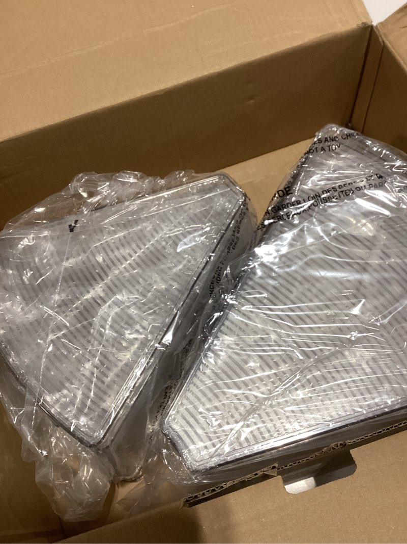 Condition photo showing New/Like New for Lazy Susan Cabinet Organizer Bins for 26"/ 28"/ 32" Diameter Corner Organizer, Plastic Cabinet Storage Bin, 1/8 Wedge - Food Safe, BPA Free, with Non-Slip Pads (for 32" Diameter, 6 Pack) For 32" Lazy Susan- 6 Pack