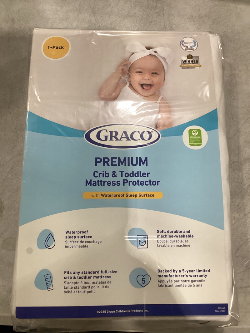 Grace premium crib & toddler mattress protector 