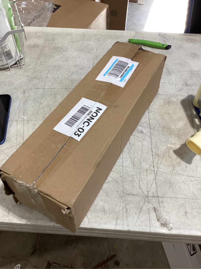 Condition photo showing New/Like New for 18 inch Baseboard Register Vent Cover Diffusers,18 inch Baseboard Heater Register for 18” Duct Opening,2PK White Baseboard Diffusers Heating Vent Cover for Floor Wall with 3 Ways Adjust Airflow Lever 18 inch-2PK