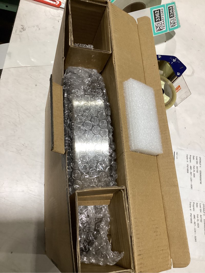 Condition photo showing Good Condition for La Crosse Technology 12 Inch Atomic Analog Wall Clock, Aluminum (WT-3126B)