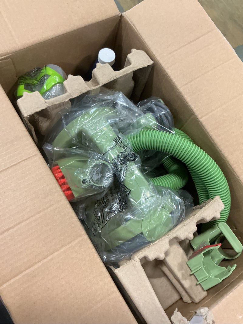 Condition photo showing Good Condition for BISSELL Little Green Multi-Purpose Portable Carpet and Upholstery Cleaner, Car and Auto Detailer, with Exclusive Specialty Tools, Green, 1400B