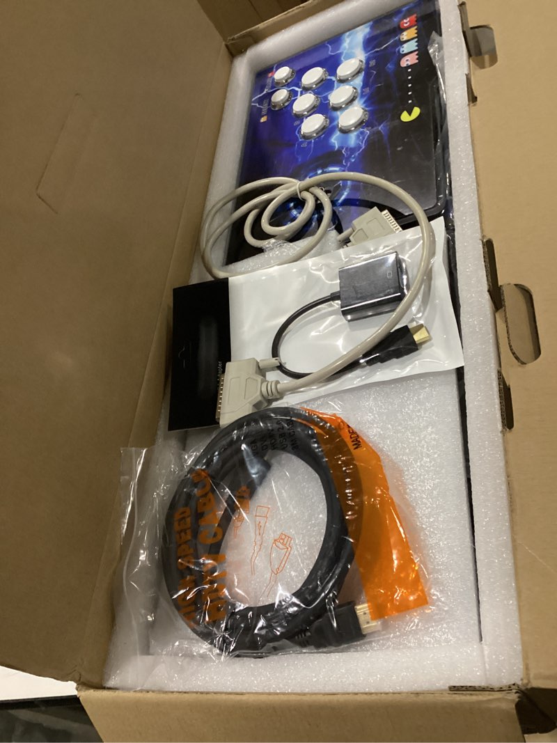Condition photo showing New/Like New for RegiisJoy 50000 in 1 Pandoras Box Ultra Arcade Game Console , Retro Game Machine for PC Projector 4K TV, 3D Games, Search/Save/Load/Pause Games, 256G TF, USB-C Charging Ultra Split