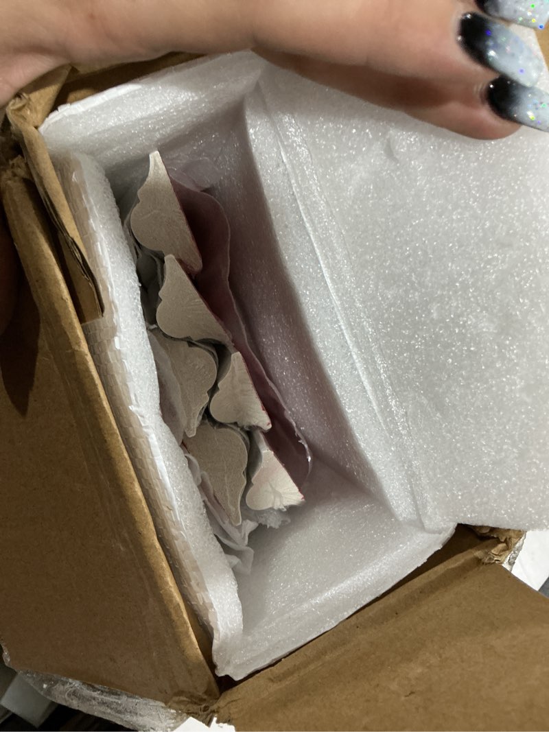 Condition photo showing Good Condition for neatiease peel and stick wall molding kit 6-frame premade, ready-to-assemble wall moulding panel frame, self adhesive wainscoting panels, accent molding trim for interior walls home decor (style 1) 54"x24" width:1.4", white