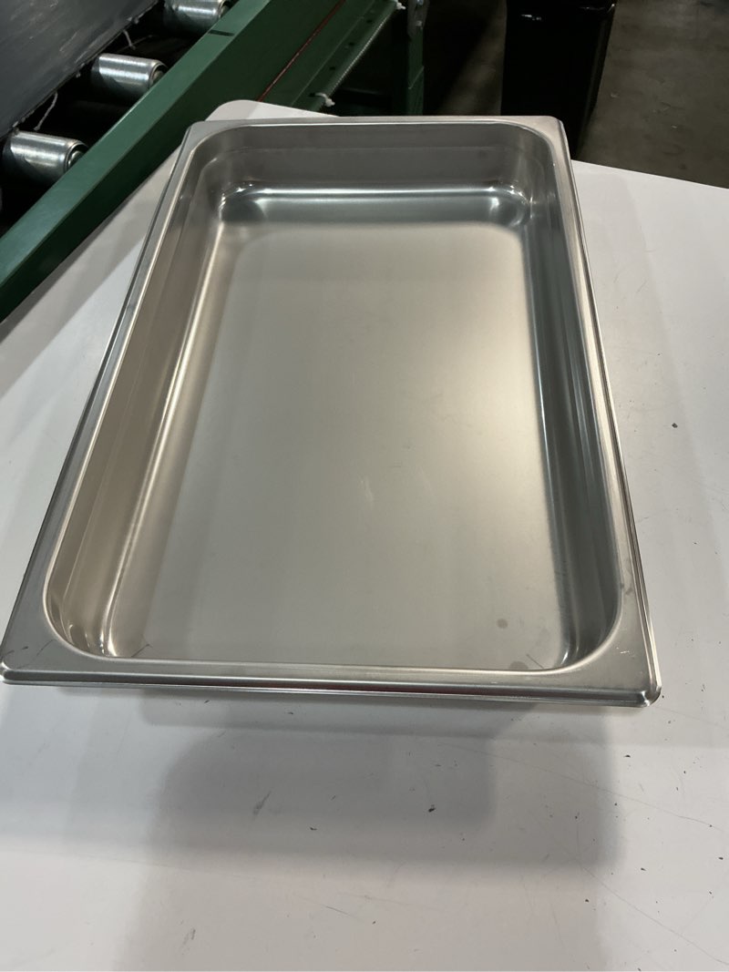 Condition photo showing Good Condition for winco full size stainless steel steam table pan [spjm-102]