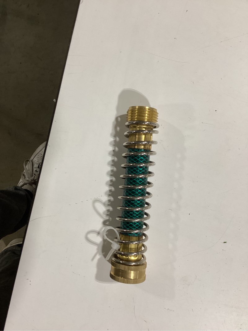 Condition photo showing Good Condition for project source metal coiled spring faucet connector