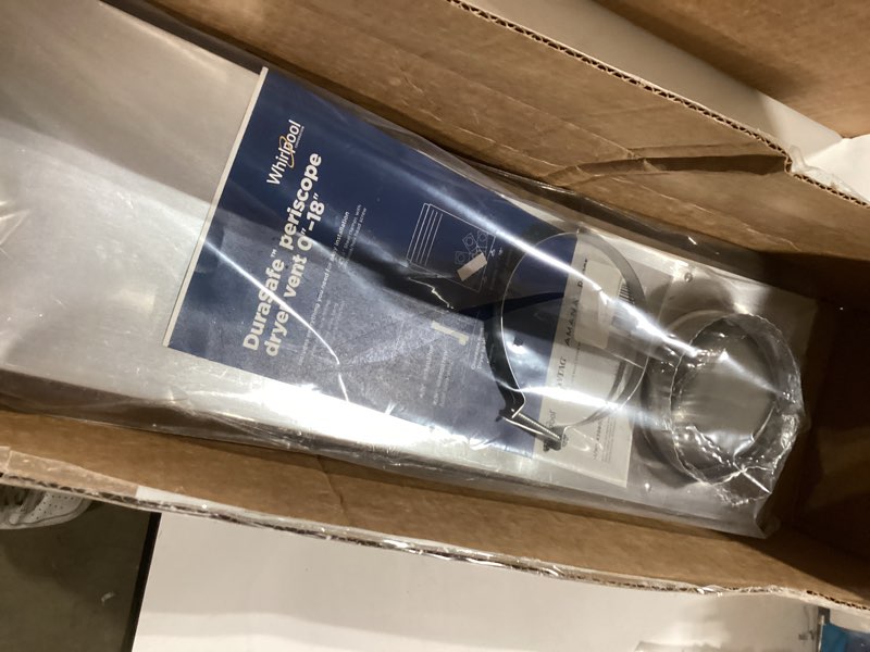 Condition photo showing Good Condition for whirlpool 4396037rp genuine oem dryer telescoping vent kit for dryers vent dryer vent hose dryer vent dryer hose dryer duct dryer vent kit standard size stainless steel 1 each