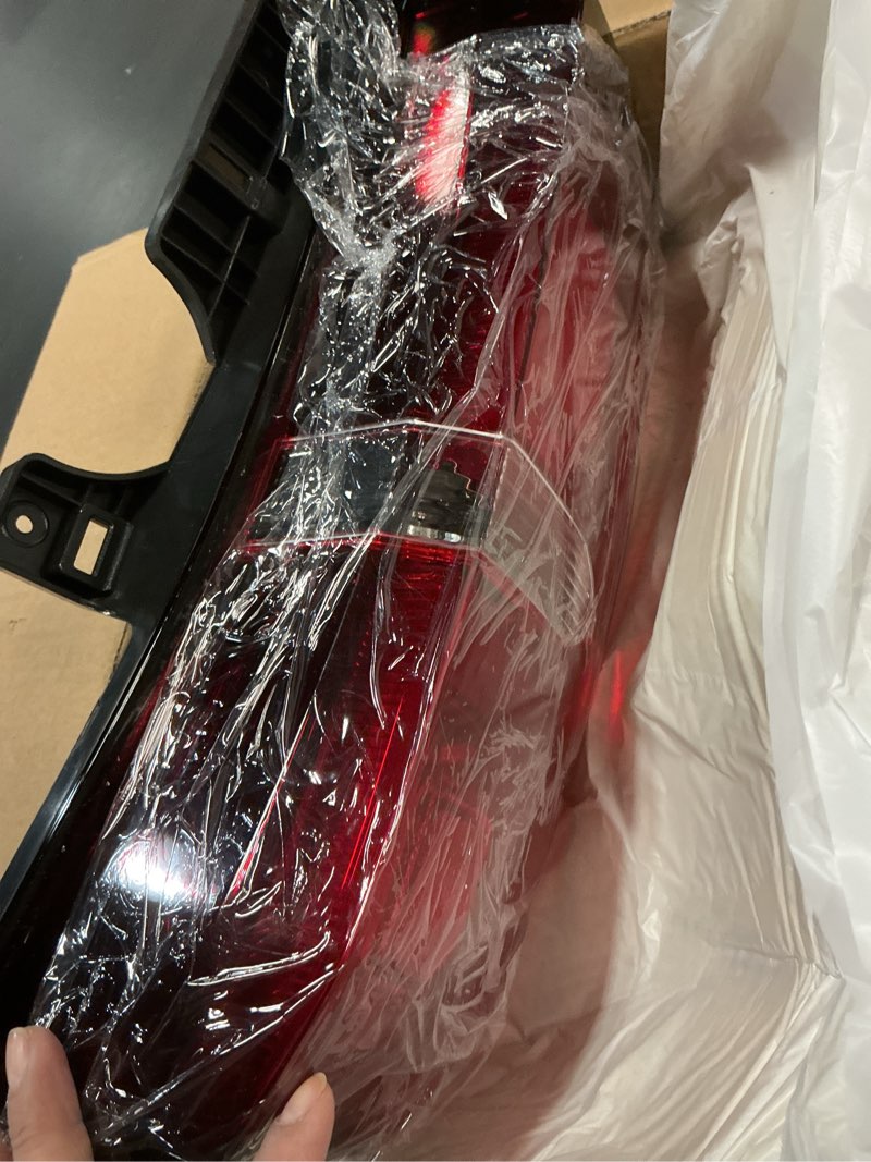 Condition photo showing New/Like New for Tail Light Assembly Compatible with 2007-2014 Chevy Suburban/Tahoe Tail lights Rear Brake Lamp with Bulbs and Wiring Harness, Driver Side