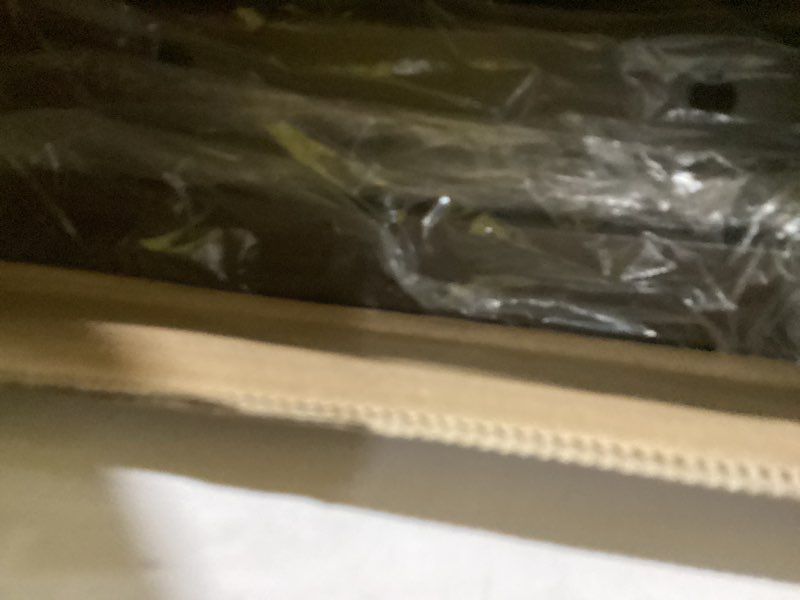 Condition photo showing As Is for Metal Plant Stand Outdoor Plant Shelf Indoor,2 Tier Heavy Duty Ladder Plant Stands for Multiple Plants,26" L x 20.25" H x 17.75" W,Coffee 2 Tier-Coffee