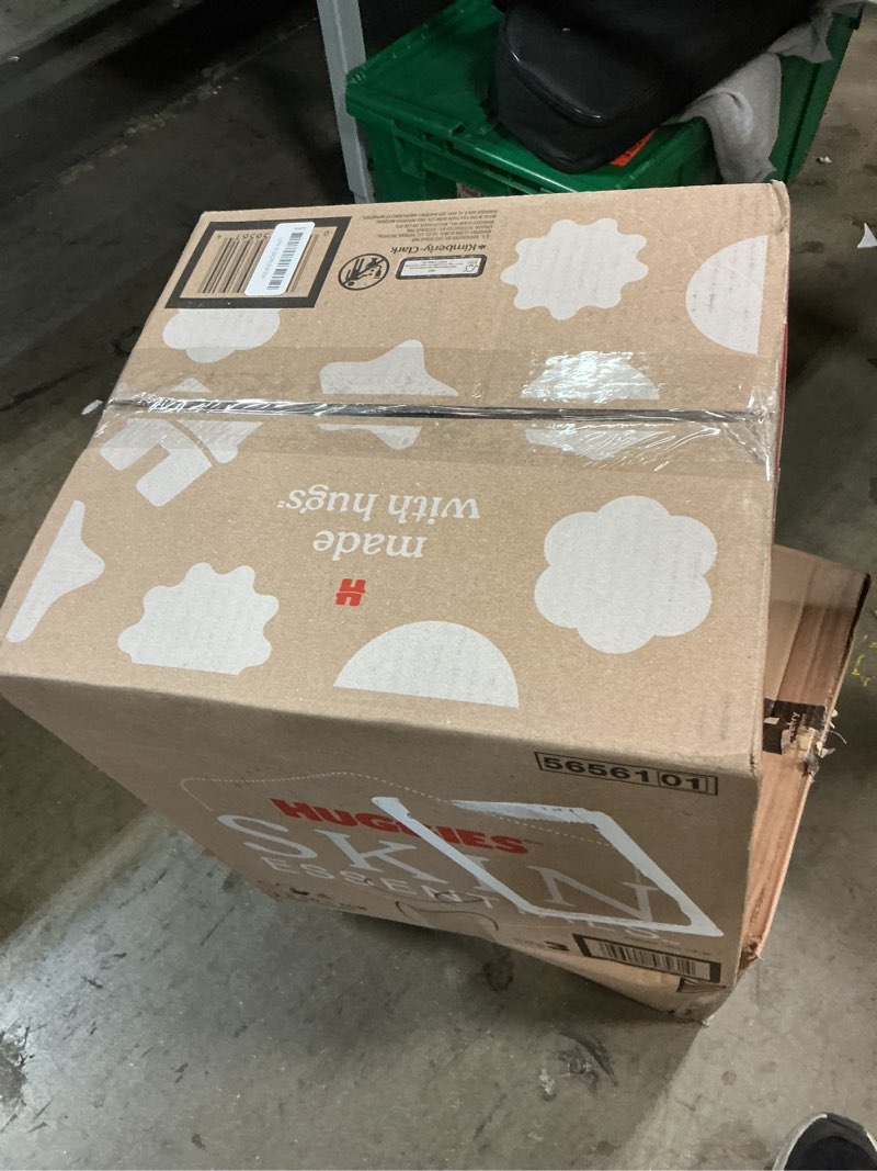 Condition photo showing New/Like New for huggies size 3 diapers, skin essentials baby diapers, size 3 (16-28 lbs), 168 count (3 packs of 56), packaging may vary size 3 168