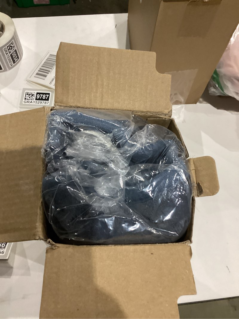 Condition photo showing As Is for VAAGHANM Heating Pad: 33 x 17 inches Electric Heating Pad for Back -Extra Large Heat Pad for Shoulder/Neck/Knee/Arms - Upgraded 6 Timer & 6 Temperature Controller -Auto Shut Off Grey Blue